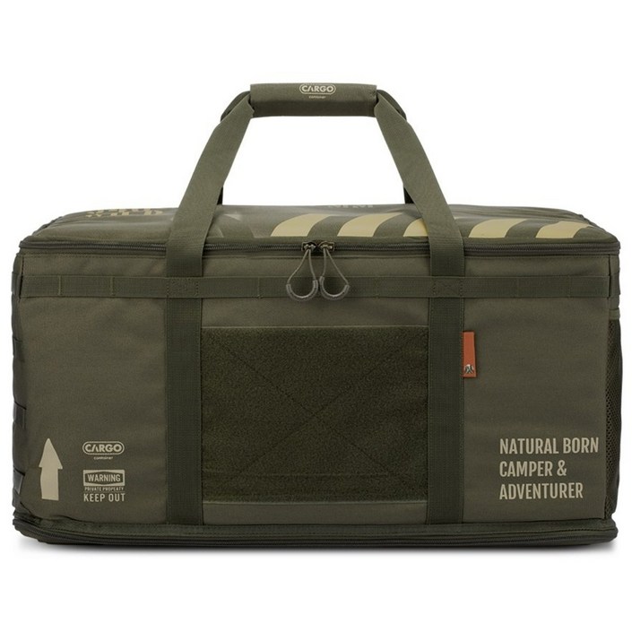 카고컨테이너 커스텀백 L 캠핑가방 다용도 이소가스가방 부탄가스 수납 멀티백, 카키, 1개