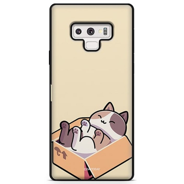 갤럭시 노트9 케이스 데이투데이 박스 냥이 마그네틱 카드 범퍼 SM-N960 N