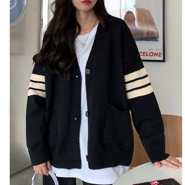 톰 블랙 가디건 톰 블랙 가디건