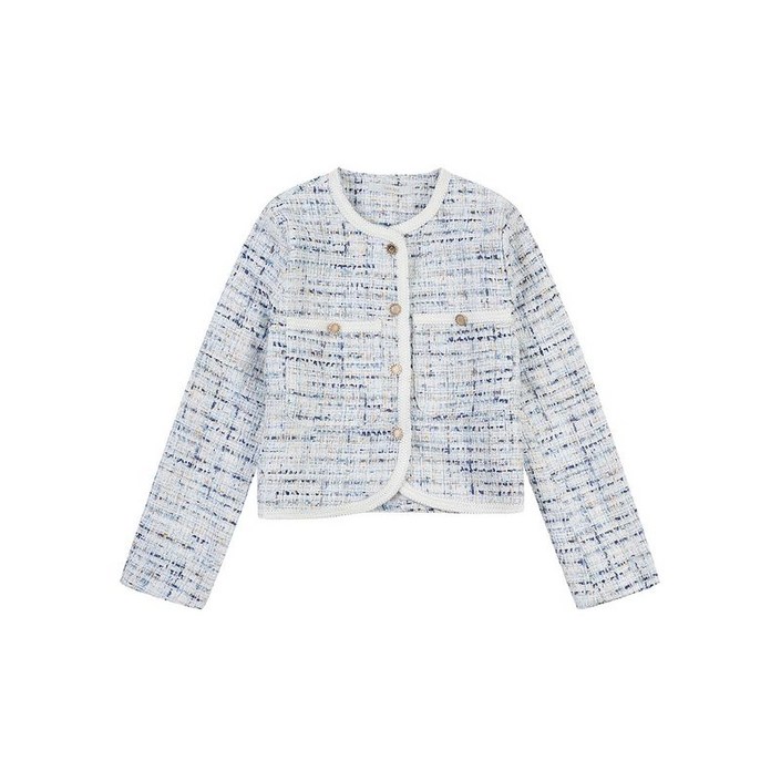 반에이크 트위드 패턴자켓 VB34JKQ304Z