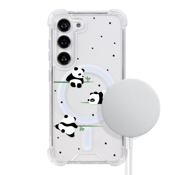 레이지 팬더 맥세이프 마그네틱 에어룸 변색방지 폰케이스