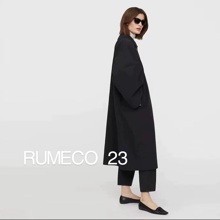 루메코23 오버핏 트렌치 코트 J141