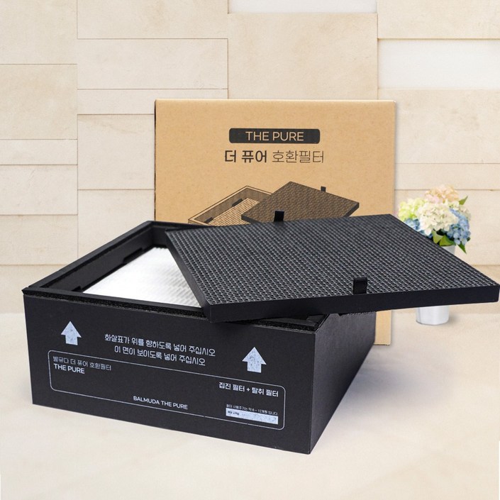발뮤다 공기청정기 더 퓨어 필터 A01BGR, 단품, 1개