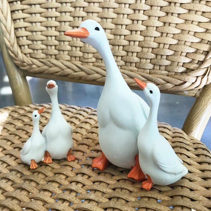 달빛코드 인테리어인형 소품 코끼리공예품 코끼리 장식 3p