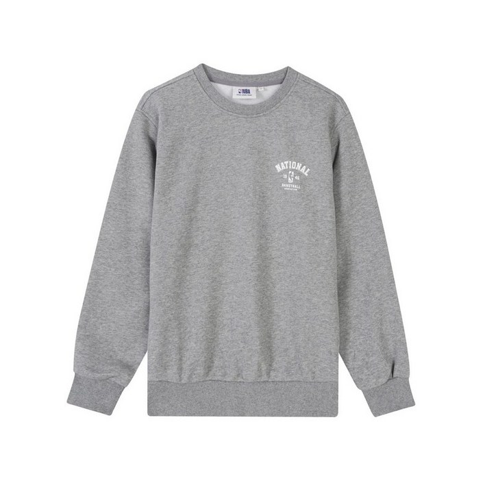 [정품] NBA 공용티셔츠 스몰로고 맨투맨 N241TS955P 맨트맨 후드 캐쥬얼 데일리 일상용 운동용 런닝용 스타일리시 가벼운