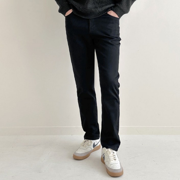 남성용 씬데님 일자핏 굿스판 청바지 허리스판 빅사이즈  데님 ~38사이즈