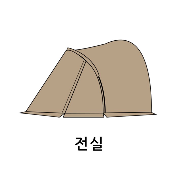 MOBI GARDEN 모비가든 캠핑 텐트 커맨더 COMMANDER 160/185/245 돔텐트 돔쉘터 넓은 공간 탄색, 185전실