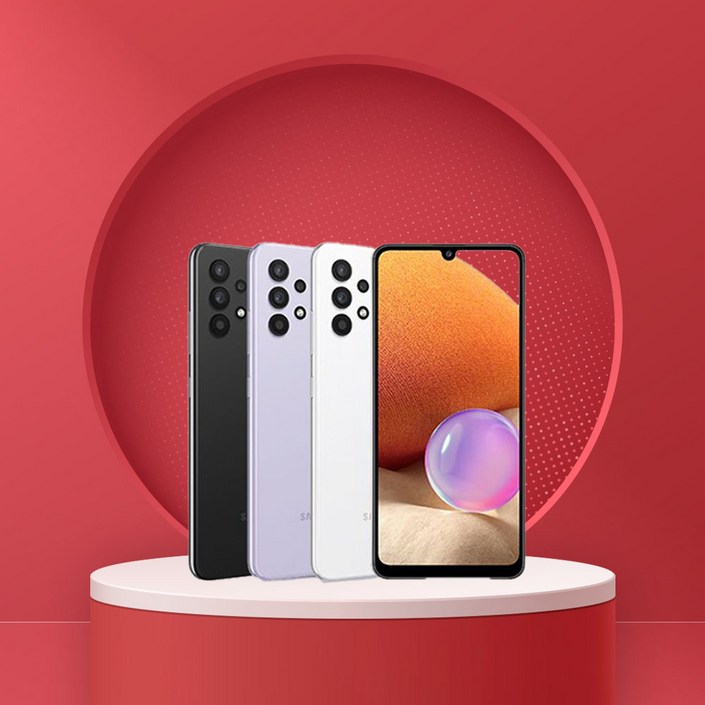 삼성전자 갤럭시A32 SMA325 새상품 공기계 미사용 효도폰 공신폰 풀박스포함