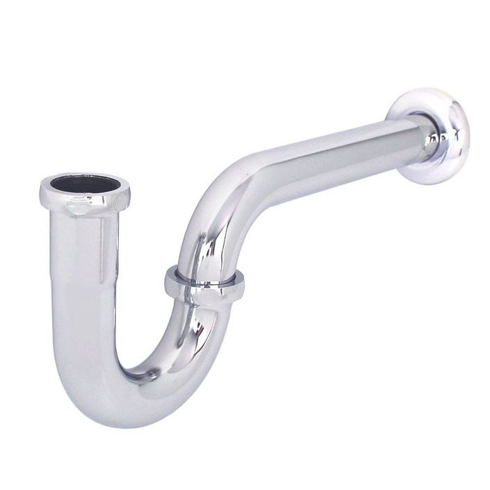 스텐레스 P트랩 벽트랩 세면대부속품 세면기부품 부속 배수트랩 배수관 피트랩, 1개