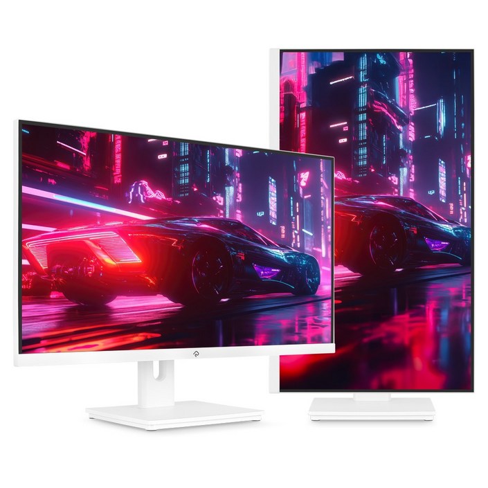 래안텍 래안텍 PANTHEON QA2720S 나노IPS 120 QHD USB-C 화이트 멀티스탠드