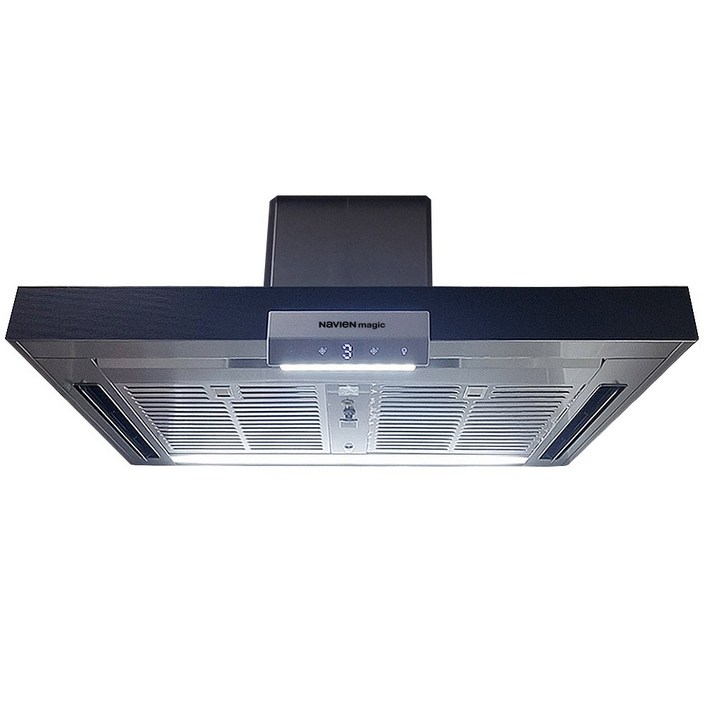 나비엔 매직 RAC552-09TCAC 침니형 3D 에어후드 블랙 주방후드, 09TCAC+연동키트45A+설치요청(설치비현장결제), 방문설치