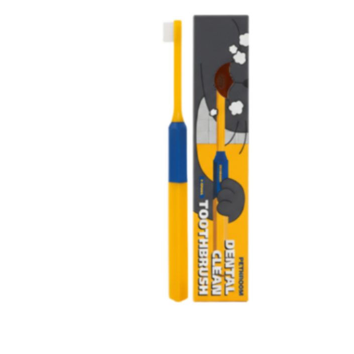 페스룸 반려동물 초소형 헤드와 프리미엄 항균 초극세사모 덴탈 클린 칫솔 XS