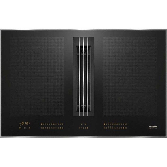 밀레 KMDA 7633 FR 11384260 인덕션 후드 내장 인덕션 전기레인지 검정색