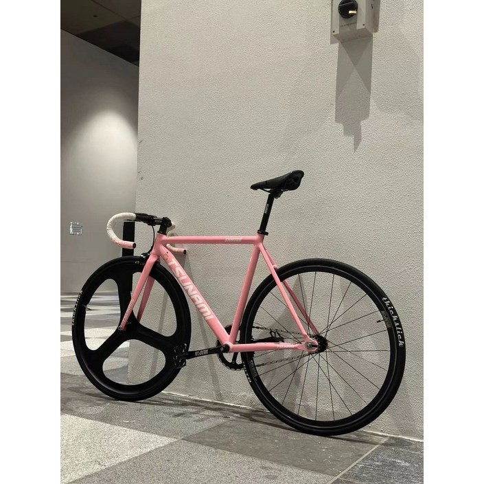 자전거 경량 snm100 경륜 경주용 카멜레온 키 레드 레드와인, 1개, 1cm, 연한 핑크 3날