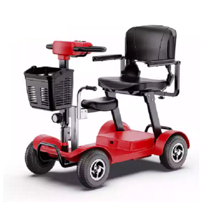 아트테크 전동스쿠터 전기스쿠터 전동카트 장애인용 노인 시니어 노약자 부모님 효도 선물 스마트카드키 접이식 4륜 배터리분리충전 레저용 쇼핑용 병원 출퇴근