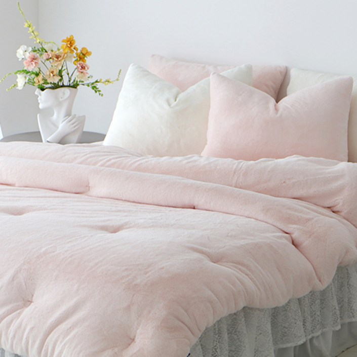 베이직톤 국내산 노스베어 극세사 이불세트 프리미엄 라셀 10mm 겨울이불