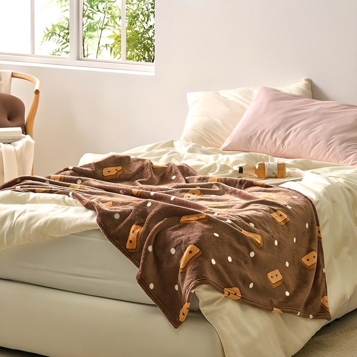 베네베딩 극세사 건빵담요