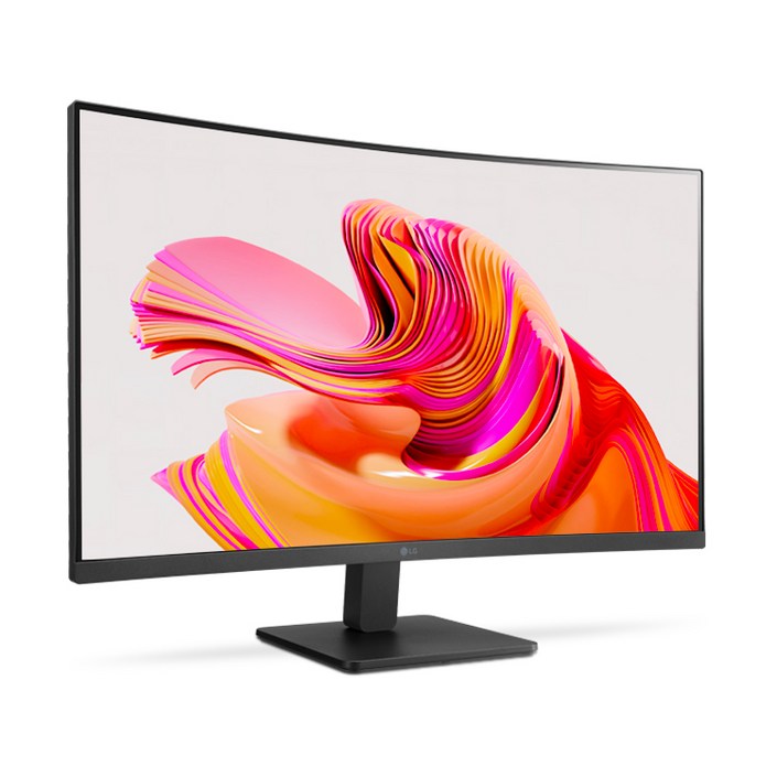 판매자특가상품LG전자 32MR50C 32인치 신모델 커브드 1500R 100Hz 프리싱크 사무용 모니터 가성비모니터 슬림베젤
