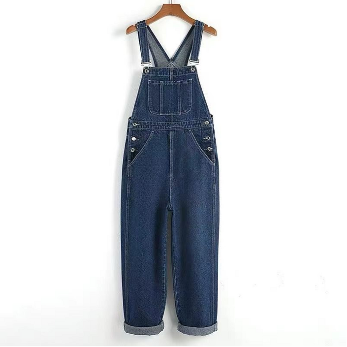 남성용 데님 멜빵바지 카고바지 데님 배기팬츠 빅사이즈 점프슈트