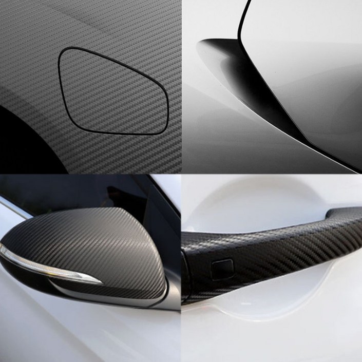 다이아코트 카본 패브릭 블랙 사선무늬, 1개