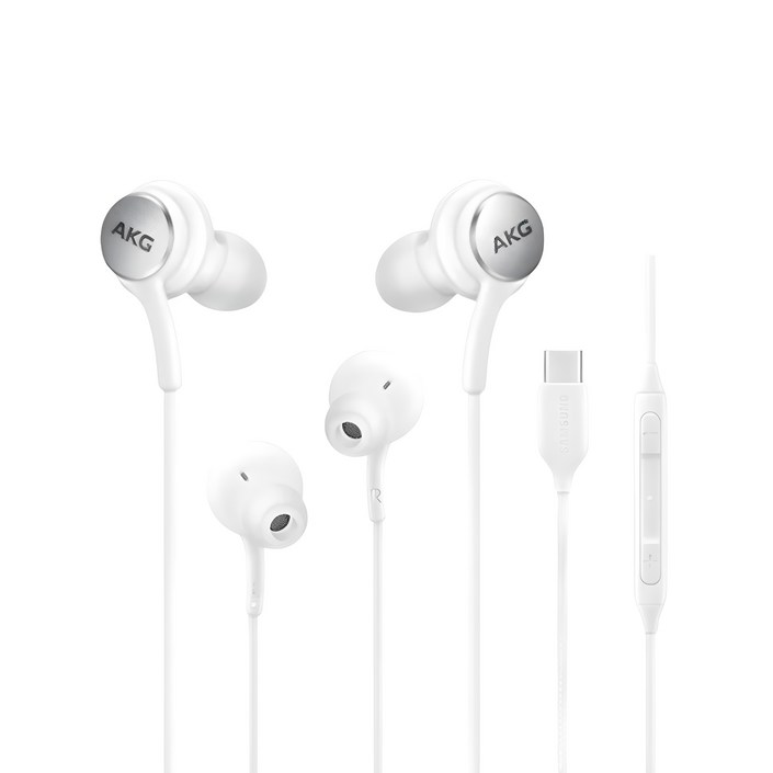 삼성 정품 신형C타입 AKG 이어폰 갤럭시 Z플립 폴드 S22 S21 S20 노트20 노트10 스마트폰 화이트블랙