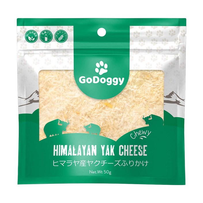 GoDoggy 히마야라 산 야크 치즈 뿌려 50g 자연 식품 개 간식 GoDoggy 히마야라 산 야크 치즈 뿌려 50g 자연 식품 개 간식