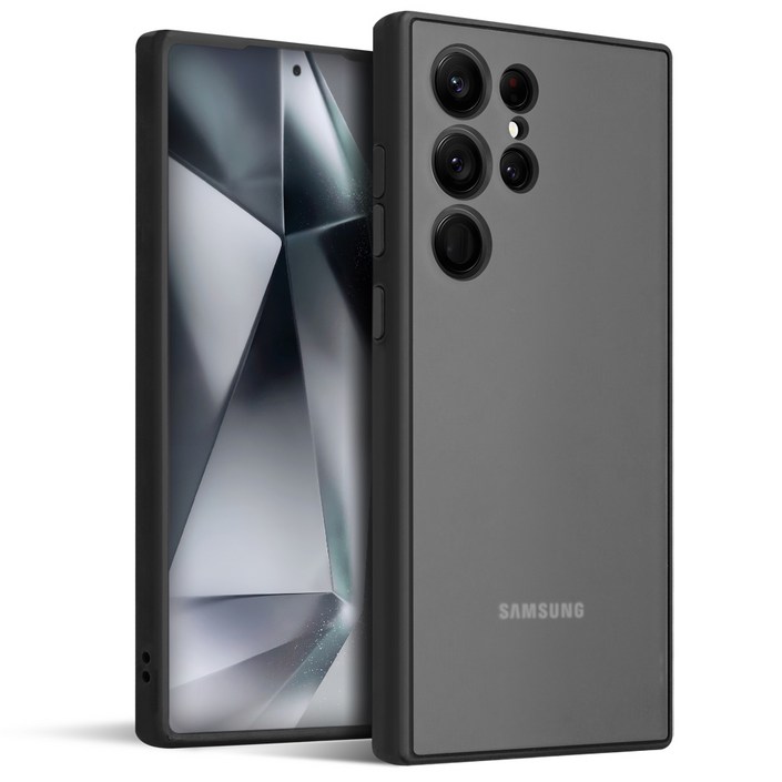 홀덕 갤럭시 반투명 케이스 퓨어매트 플러스