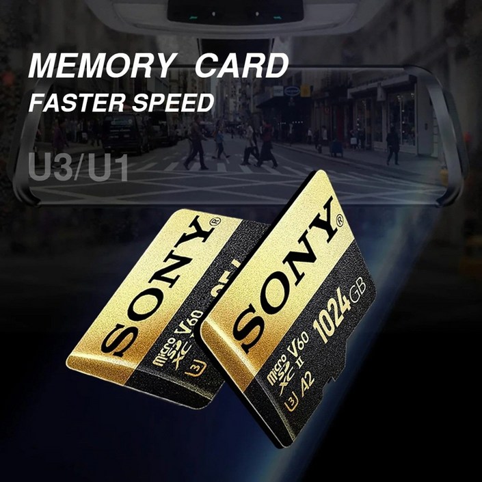소니 마이크로 SD 메모리 카드 512GB 1024GB, 1024GB