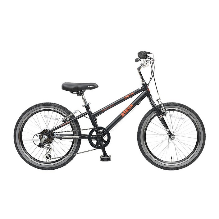 초등학생 20인치 하이브리드 자전거 ATECX 야호200 블랙, 1개, 160cm, 블랙완조립