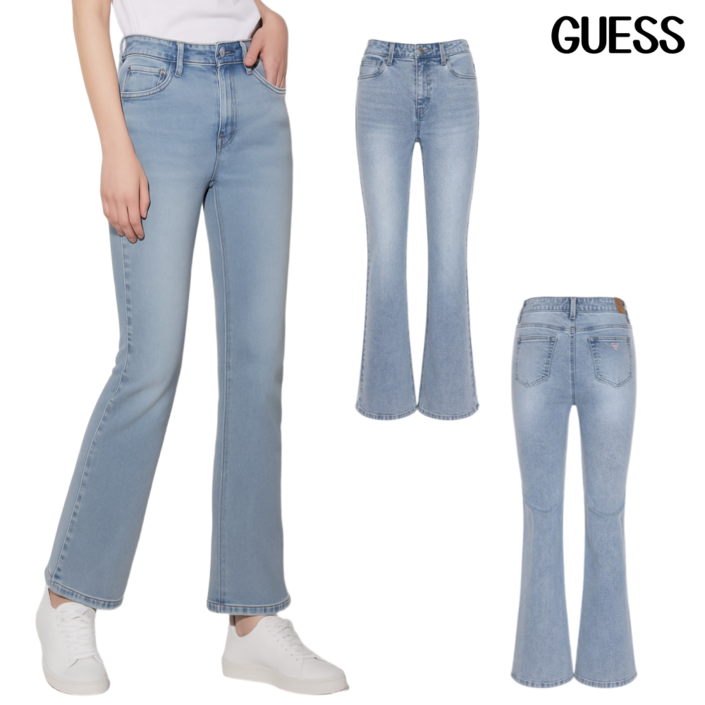 백화점매장판 게스 여성 청바지 진 부츠컷 데님 팬츠 슬림