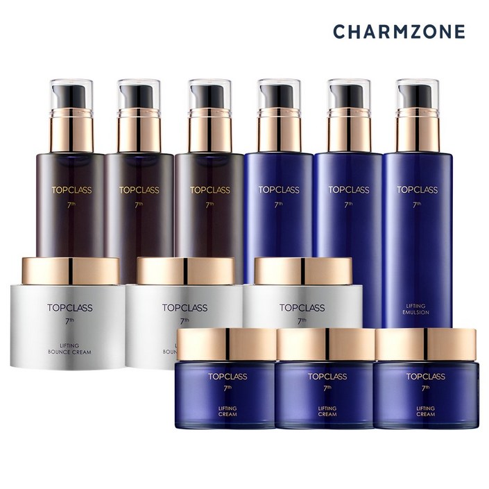 참존 탑클래스 7세대 리프팅 기초 4종세트 스킨로션리프팅크림바운스크림