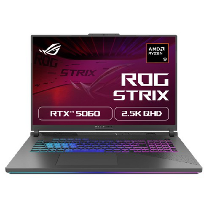 에이수스 2025 ROG 스트릭스 G18 라이젠9 라이젠 9000 시리즈 지포스 RTX 5060, Eclipse Gray, 2TB, 32GB, Free DOS, G814FMS9020