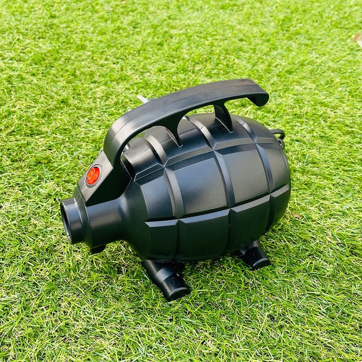 에어프렌즈 수류탄 전동 에어펌프보관가방 EPJS600K, 블랙, 1개