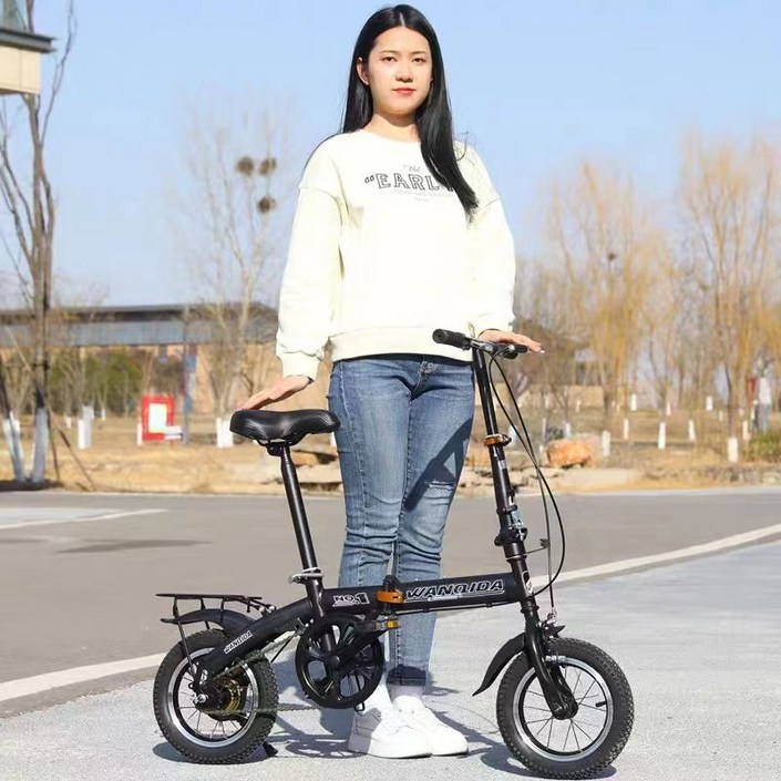 초미니 접이식 폴딩 자전거 미니벨로 접는자전거 12인치 10초 접이식