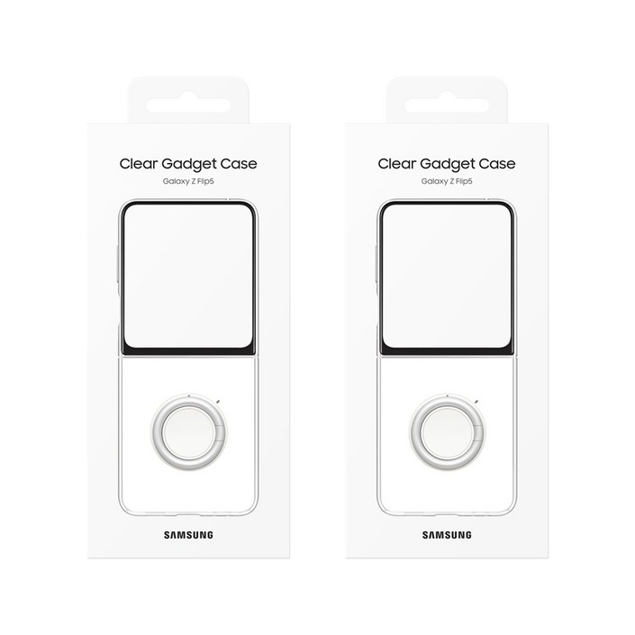 삼성전자 Z플립5 클리어 가젯 케이스 2EA EFXF731