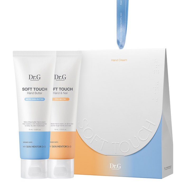 닥터지 소프트 터치 핸드크림 듀오 2종세트 핸드 앤 네일 75ml  핸드 버터 75ml
