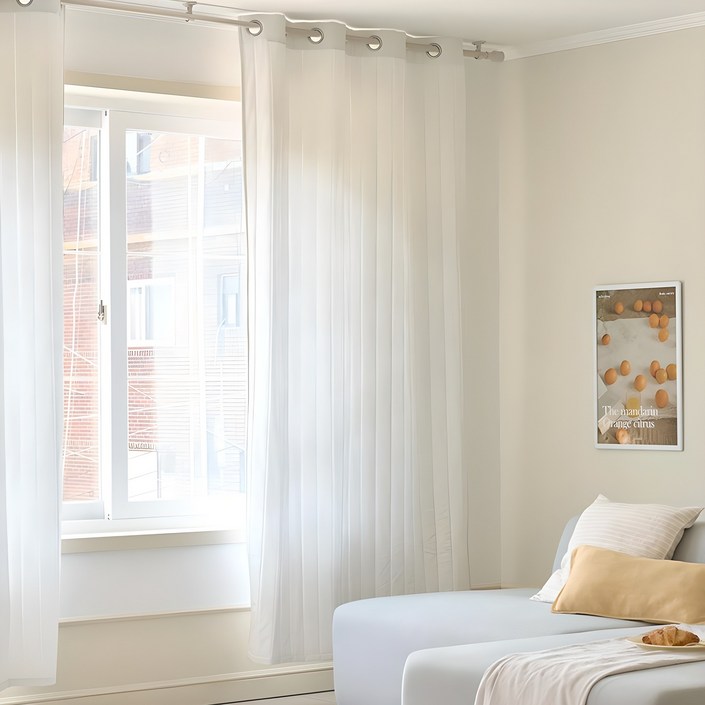 모던하우스 ON 아일렛형 바람막이 패딩 3도씨 커튼