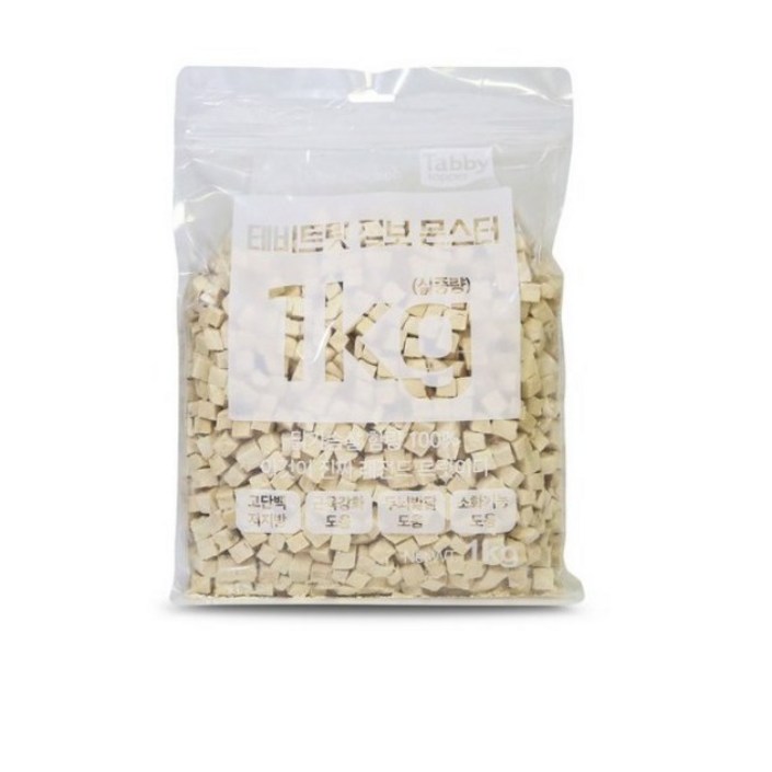 테비트릿 동결건조 점보 몬스터 치킨트릿 1kg