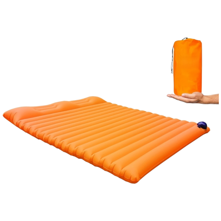 MeFun 캠핑 에어매트 휴대용 야외 자충매트 경량 일체형 발펌프 TPU 에어침대