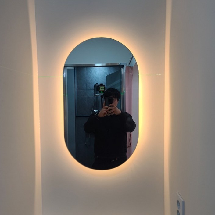 예원거울 양타원형 LED거울 간접 조명
