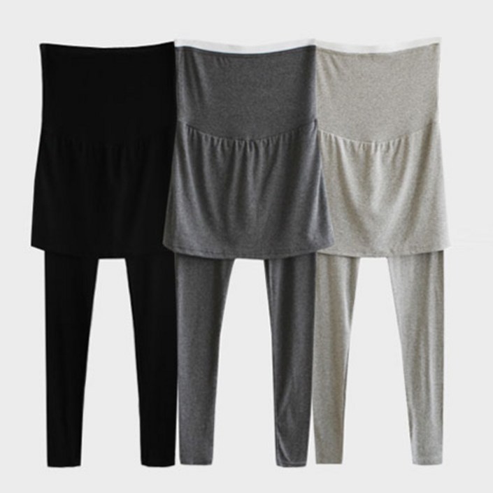 마더라이크 JS.울피치 치마레깅스밴드형