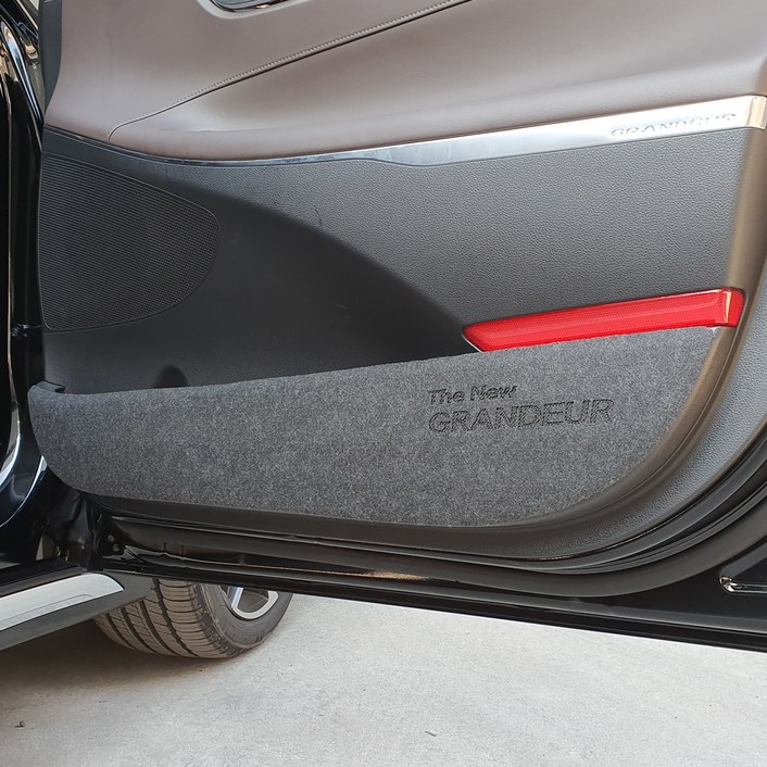 매드라인 스크래치방지 믹싱펠트 도어커버 다크그레이