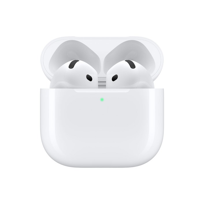 Apple 2024 에어팟 4세대 액티브 노이즈 캔슬링 블루투스 이어폰, MXP93KH/A, 화이트