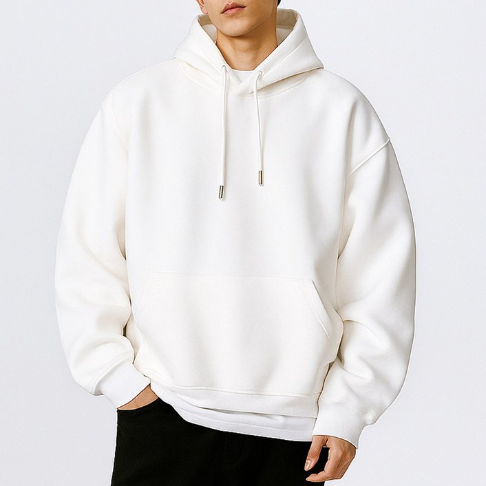 어워크 오버핏 특양 후드티 무지 후드 티셔츠 빅사이즈