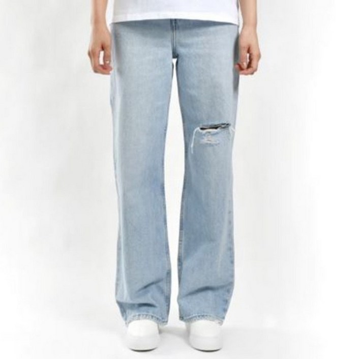 리바이스 여성 하이 루즈 와이드 스트레이트 데님팬츠 268720015 436762