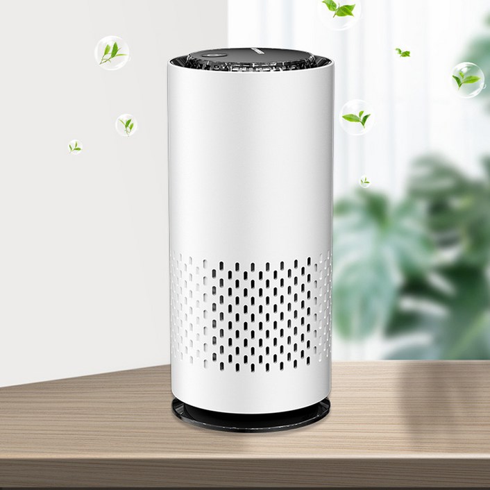 RUNDX 저소음 미니 공기청정기 원룸 사무실 탁상용