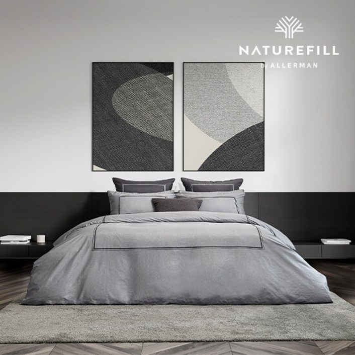 [브랜드매장판] 알레르망 [Q] 네이처필 헝가리 구스이불커버세트 by