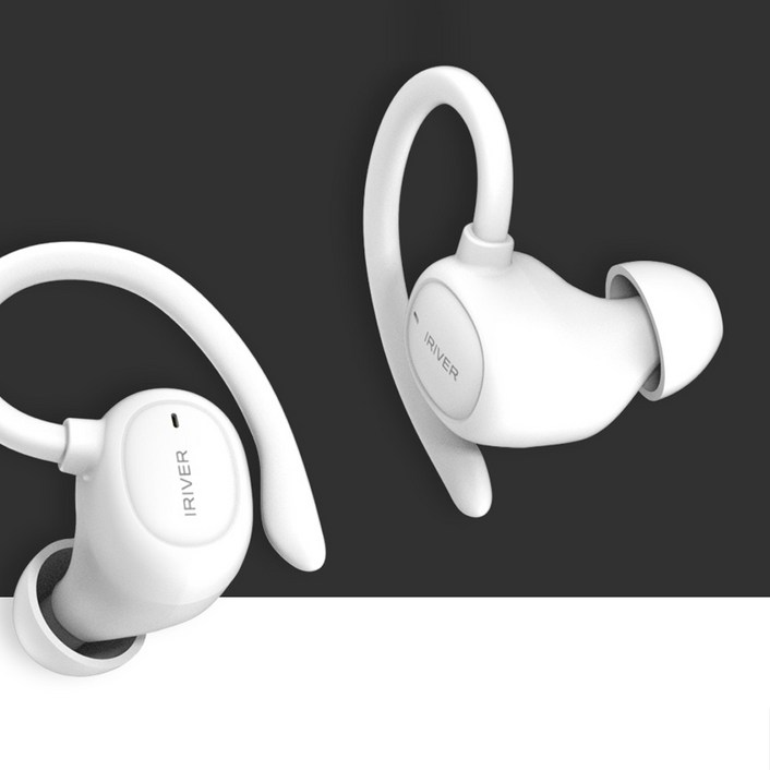 아이리버 ITW-G9 TWS 무선 블루투스 5.1 이어폰 귀걸이형, 화이트 2