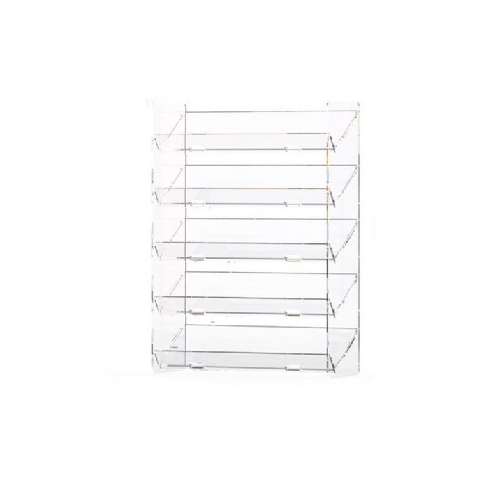 키보드정리대 거치대 투명 스탠드 진열대 보관함 30cm 5단 판매대