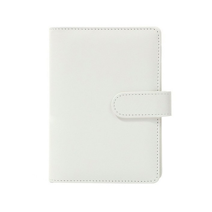 푸꾸푸꾸 마카롱 다이어리 6공 커버 A6, 화이트 (A6)